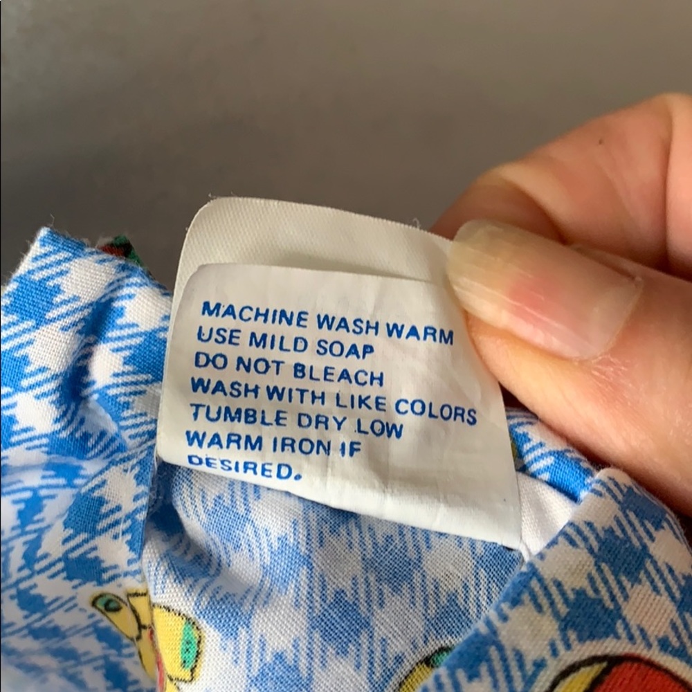 Vintage Disney Babies Shirt & plastic pants - Picture 9 of 14